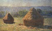 Claude Monet Haystacks oil